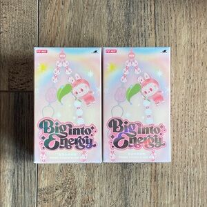 Labubu Big Into Energy phone charm blind boxes